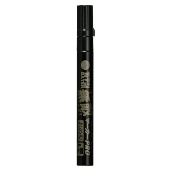 Gaten Muteki Chisel Tip Marker - Black