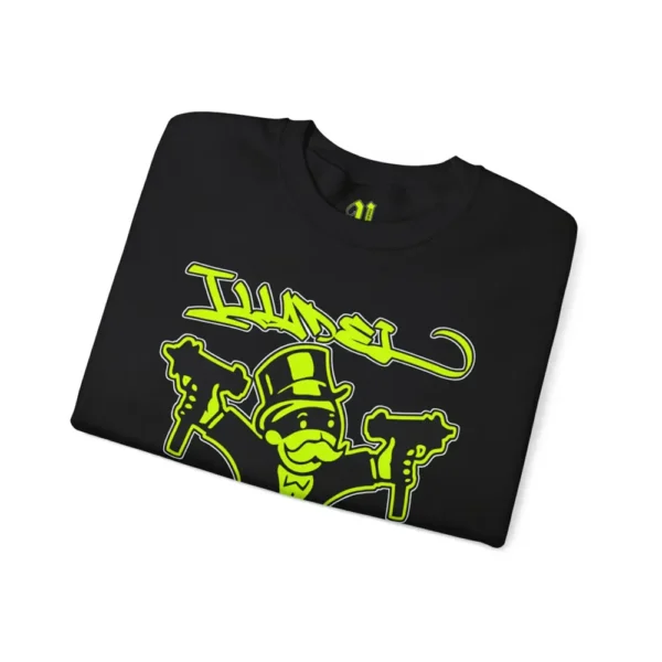 Illadel Fluoro Tag Crewneck Sweatshirt