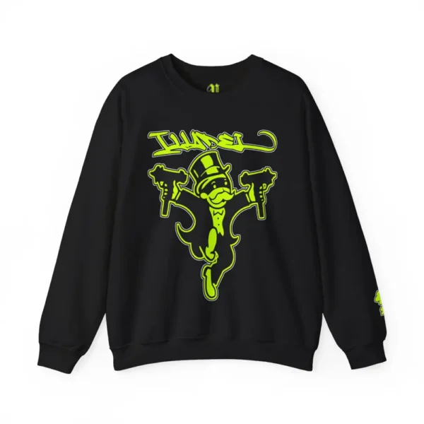 Illadel Fluoro Tag Crewneck Sweatshirt