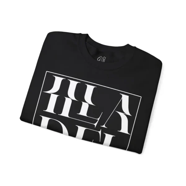 Illadel Hand-Mixed Crewneck Sweatshirt - Black