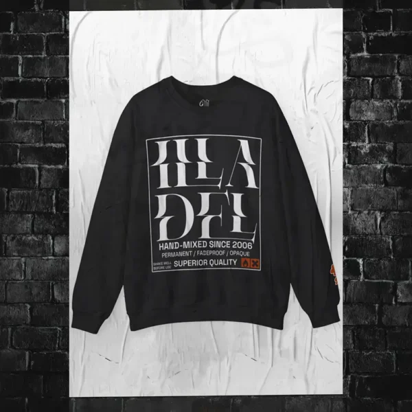 Illadel Hand-Mixed Crewneck Sweatshirt