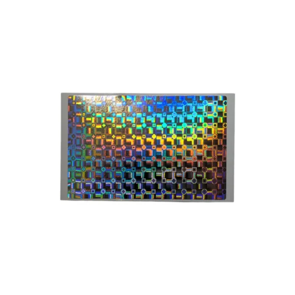 Holographic Grid Eggshell Blanks