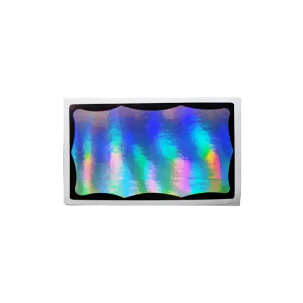 Black Border Holographic Eggshell Blanks