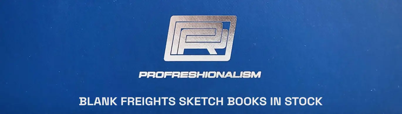 Professionalism Blank Freight Train Sketch Book