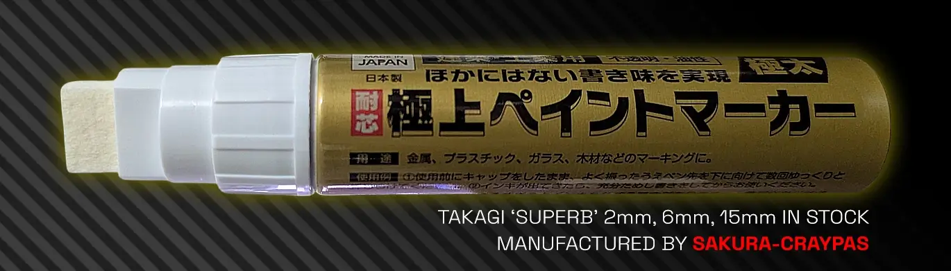 Takagi Superb Industrial Paint Markers